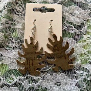 Palm Earrings